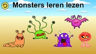 Monsters Leren Lezen deel 1
